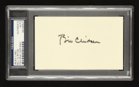 Bill Clinton Signed Cut (PSA) at PristineAuction.com