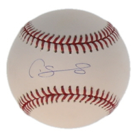 Gary Sanchez Signed OML Baseball (Steiner) at PristineAuction.com