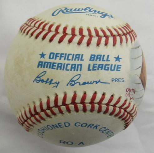 Joe DiMaggio Signed OAL Commemorative Baseball (PSA) at PristineAuction.com Joe DiMaggio Signed OAL Commemorative Baseball (PSA) at PristineAuction.com