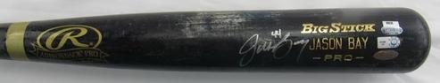 Jason Bay Signed 2009 Game-Used Rawlings Big Stick Baseball Bat (MLB & Steiner) at PristineAuction.com Jason Bay Signed 2009 Game-Used Rawlings Big Stick Baseball Bat (MLB & Steiner) at PristineAuction.com