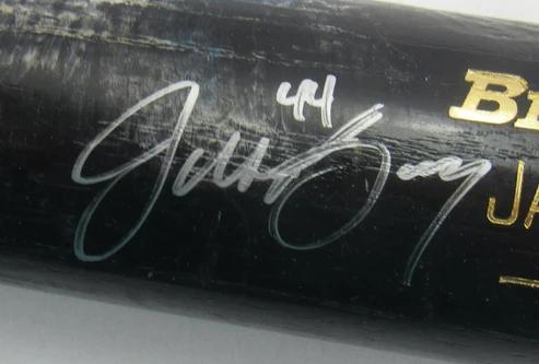 Jason Bay Signed 2009 Game-Used Rawlings Big Stick Baseball Bat (MLB & Steiner) at PristineAuction.com Jason Bay Signed 2009 Game-Used Rawlings Big Stick Baseball Bat (MLB & Steiner) at PristineAuction.com