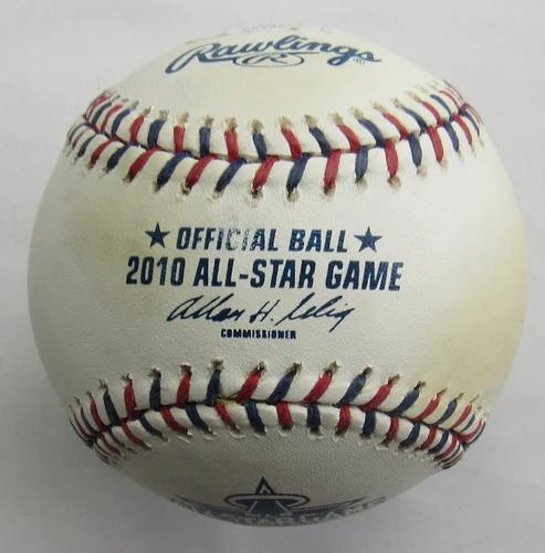 Brian McCann Signed 2010 All-Star Game Baseball Inscribed "ASG MVP" (JSA) at PristineAuction.com Brian McCann Signed 2010 All-Star Game Baseball Inscribed "ASG MVP" (JSA) at PristineAuction.com