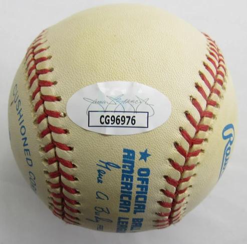 Bobby Richardson Signed OAL Baseball (JSA) at PristineAuction.com Bobby Richardson Signed OAL Baseball (JSA) at PristineAuction.com