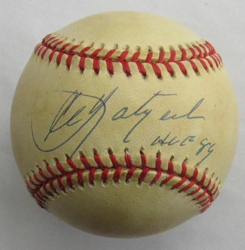 Carl Yastrzemski Signed OAL Baseball Inscribed "HOF 89" (JSA) at PristineAuction.com Carl Yastrzemski Signed OAL Baseball Inscribed "HOF 89" (JSA) at PristineAuction.com