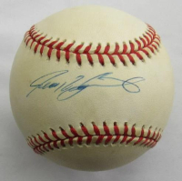 Ivan Rodriguez Signed OAL Baseball (JSA) at PristineAuction.com