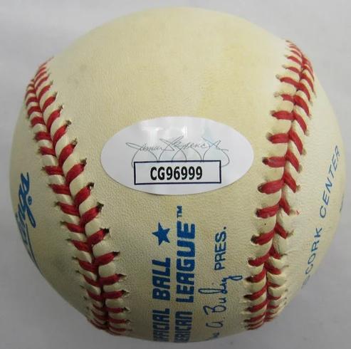Jerry Coleman Signed OML Baseball (JSA) at PristineAuction.com Jerry Coleman Signed OML Baseball (JSA) at PristineAuction.com