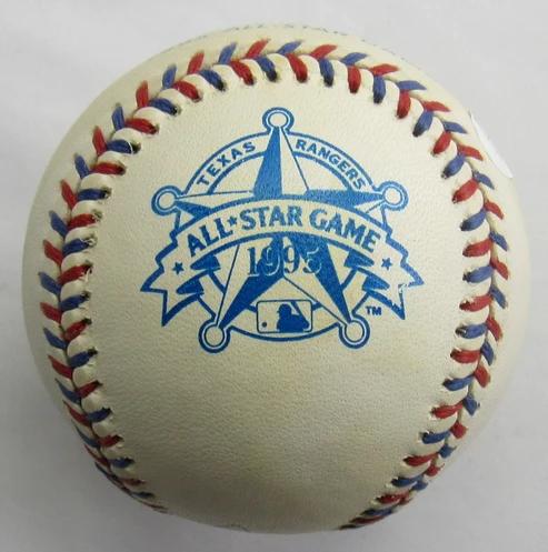 Jeff Conine Signed 1995 All-Star Game Baseball Inscribed "1995 MVP" (JSA) at PristineAuction.com Jeff Conine Signed 1995 All-Star Game Baseball Inscribed "1995 MVP" (JSA) at PristineAuction.com