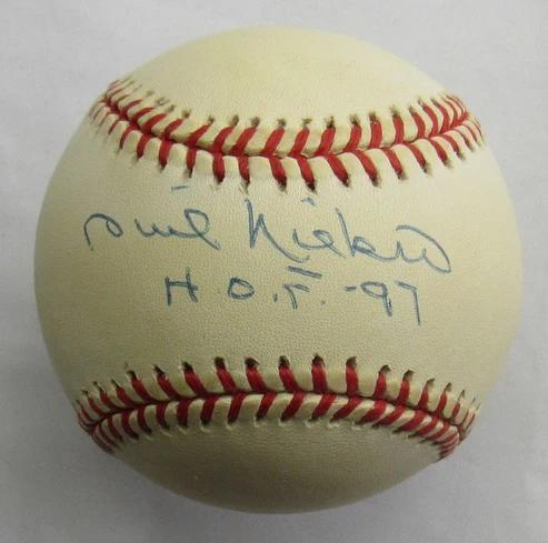 Phil Niekro Signed OAL Baseball (JSA) at PristineAuction.com Phil Niekro Signed OAL Baseball (JSA) at PristineAuction.com