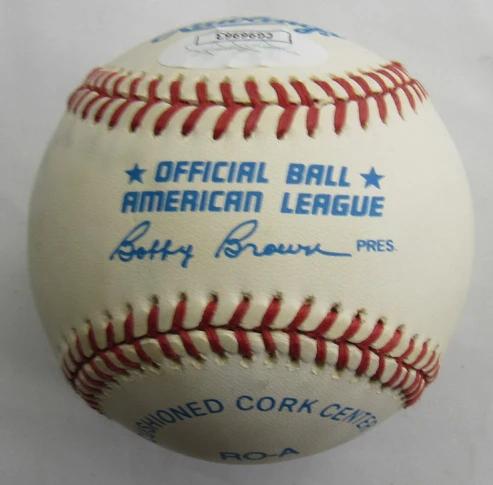 Dom DiMaggio Signed OAL Baseball (JSA) at PristineAuction.com Dom DiMaggio Signed OAL Baseball (JSA) at PristineAuction.com