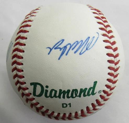 Nomar Garciaparra, Jeff Bagwell & Mo Vaughn Signed Baseball (JSA) at PristineAuction.com Nomar Garciaparra, Jeff Bagwell & Mo Vaughn Signed Baseball (JSA) at PristineAuction.com