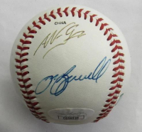 Nomar Garciaparra, Jeff Bagwell & Mo Vaughn Signed Baseball (JSA) at PristineAuction.com