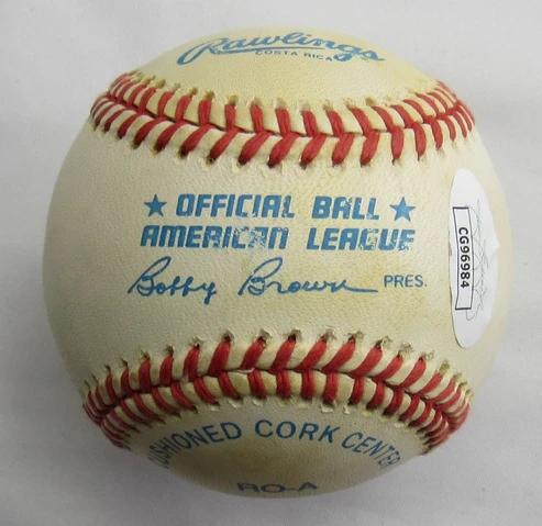 Dennis Eckersley Signed OAL Baseball (JSA) at PristineAuction.com Dennis Eckersley Signed OAL Baseball (JSA) at PristineAuction.com