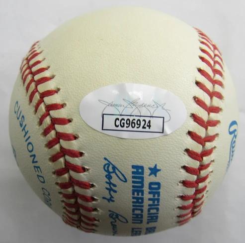 Fred Lynn Signed OAL Baseball (JSA) at PristineAuction.com Fred Lynn Signed OAL Baseball (JSA) at PristineAuction.com