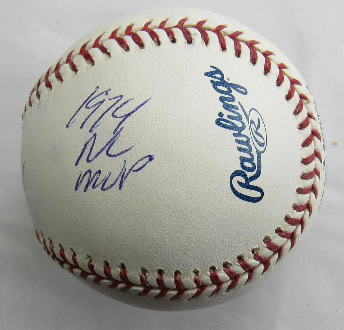 Steve Garvey Signed OML Baseball Inscribed "1974 NL MVP" (JSA) at PristineAuction.com Steve Garvey Signed OML Baseball Inscribed "1974 NL MVP" (JSA) at PristineAuction.com