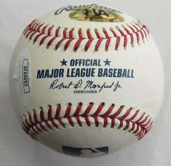 Ted Simmons Signed OML Baseball Inscribed "Cards HOF 2015", "1980 SS" & "8x AS" (JSA) at PristineAuction.com Ted Simmons Signed OML Baseball Inscribed "Cards HOF 2015", "1980 SS" & "8x AS" (JSA) at PristineAuction.com