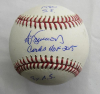 Ted Simmons Signed OML Baseball Inscribed "Cards HOF 2015", "1980 SS" & "8x AS" (JSA) at PristineAuction.com