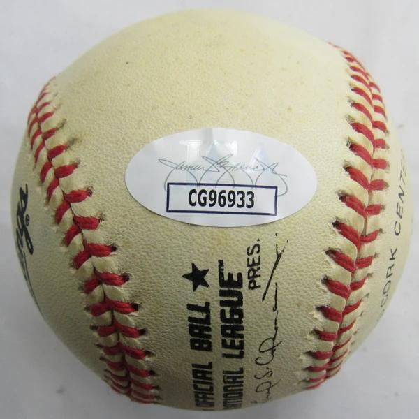 Jim Bunning Signed ONL Baseball Inscribed "PG 6/21/64" (JSA) at PristineAuction.com Jim Bunning Signed ONL Baseball Inscribed "PG 6/21/64" (JSA) at PristineAuction.com