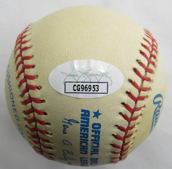 Carlos Pena Signed OAL Baseball (JSA) at PristineAuction.com Carlos Pena Signed OAL Baseball (JSA) at PristineAuction.com