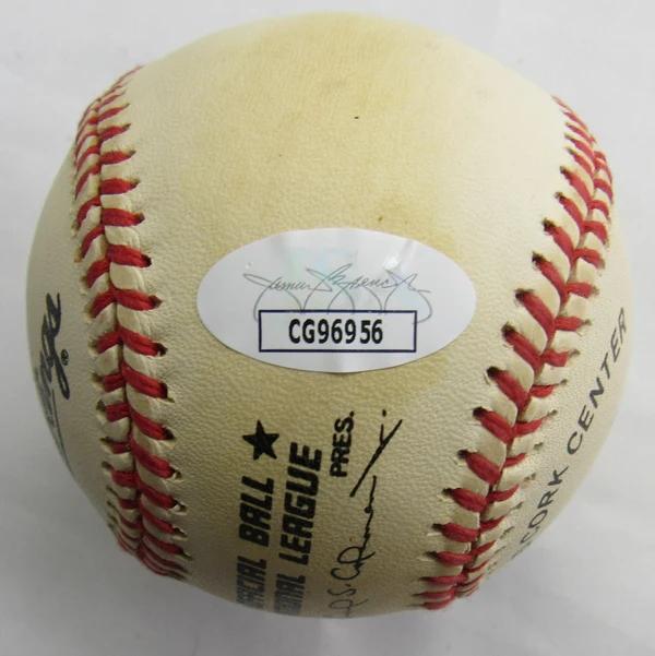 Pee Wee Reese Signed ONL Baseball Inscribed "HOF 84" (JSA) at PristineAuction.com Pee Wee Reese Signed ONL Baseball Inscribed "HOF 84" (JSA) at PristineAuction.com
