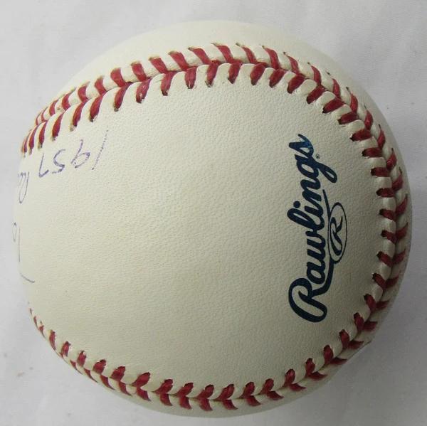 Tony Kubek Signed OML Baseball Inscribed "1957 Rookie of the Year" (JSA) at PristineAuction.com Tony Kubek Signed OML Baseball Inscribed "1957 Rookie of the Year" (JSA) at PristineAuction.com