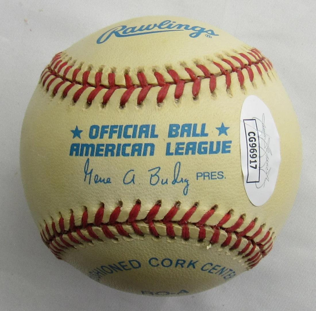 Don Larsen Signed OAL Baseball (JSA) at PristineAuction.com Don Larsen Signed OAL Baseball (JSA) at PristineAuction.com