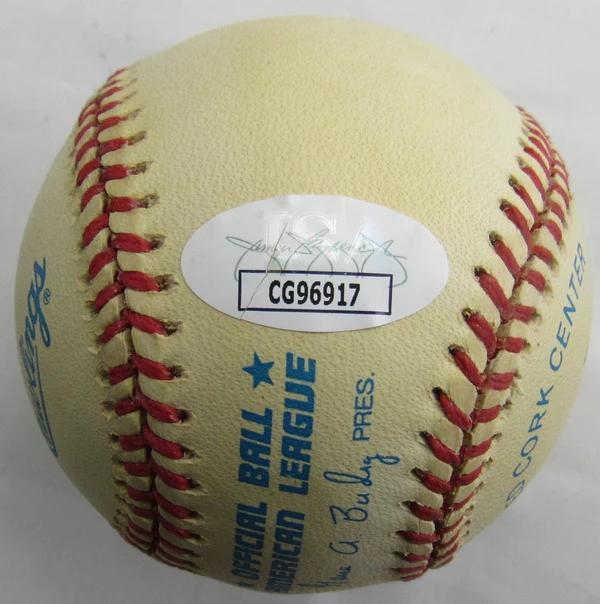 Don Larsen Signed OAL Baseball (JSA) at PristineAuction.com Don Larsen Signed OAL Baseball (JSA) at PristineAuction.com