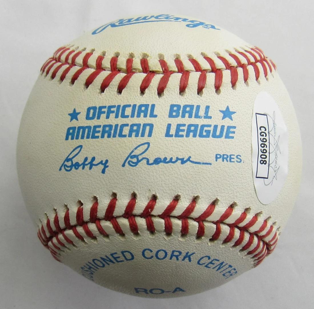 Cal Ripken Jr. Signed OAL Baseball (JSA) at PristineAuction.com Cal Ripken Jr. Signed OAL Baseball (JSA) at PristineAuction.com