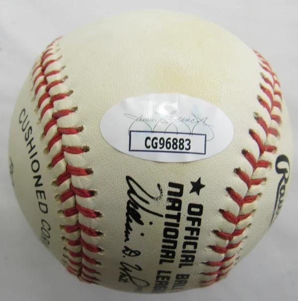Ferguson "Fergie" Jenkins Signed ONL Baseball Inscribed "HOF 7/21/91" (JSA) at PristineAuction.com Ferguson "Fergie" Jenkins Signed ONL Baseball Inscribed "HOF 7/21/91" (JSA) at PristineAuction.com