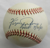 Ferguson "Fergie" Jenkins Signed ONL Baseball Inscribed "HOF 7/21/91" (JSA) at PristineAuction.com