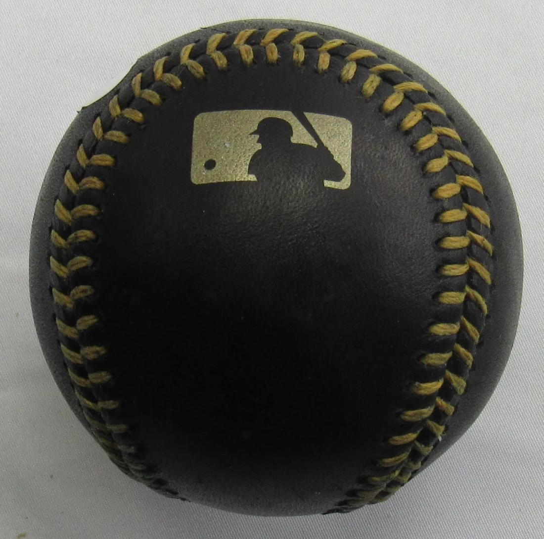 Zack Wheeler Signed OML Black Leather Baseball (JSA) at PristineAuction.com Zack Wheeler Signed OML Black Leather Baseball (JSA) at PristineAuction.com