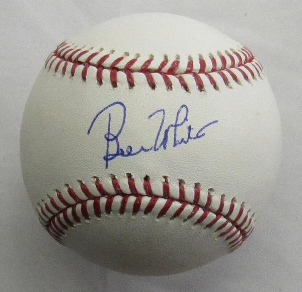 Bill White Signed OML Baseball (JSA) at PristineAuction.com Bill White Signed OML Baseball (JSA) at PristineAuction.com
