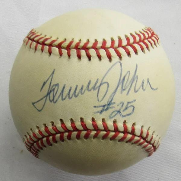 Tommy John Signed OAL Baseball (JSA) at PristineAuction.com Tommy John Signed OAL Baseball (JSA) at PristineAuction.com