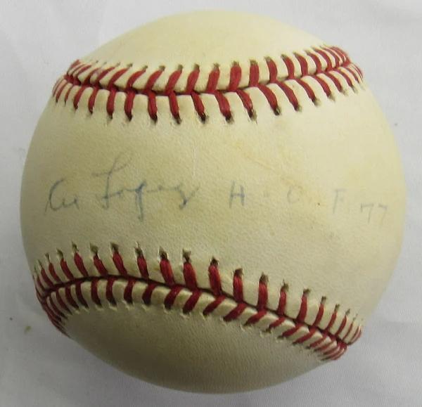 Al Lopez Signed OAL Baseball (JSA) at PristineAuction.com Al Lopez Signed OAL Baseball (JSA) at PristineAuction.com
