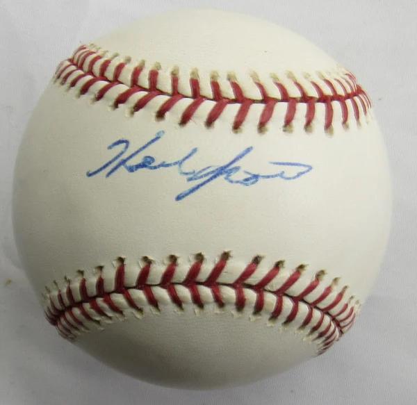 Herb Score Signed OML Baseball (JSA) at PristineAuction.com Herb Score Signed OML Baseball (JSA) at PristineAuction.com