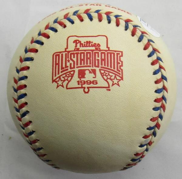 Jim Lonborg Signed 1996 All-Star Game Baseball Inscribed "Cy Young '67" (JSA) at PristineAuction.com Jim Lonborg Signed 1996 All-Star Game Baseball Inscribed "Cy Young '67" (JSA) at PristineAuction.com