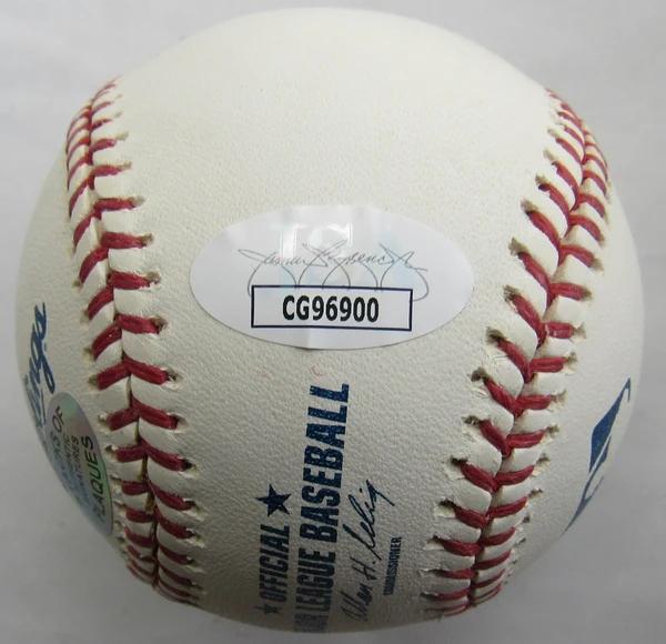 Bob Kuzava Signed OAL Baseball Inscribed "NY Yankees 1951-1954" (JSA) at PristineAuction.com Bob Kuzava Signed OAL Baseball Inscribed "NY Yankees 1951-1954" (JSA) at PristineAuction.com
