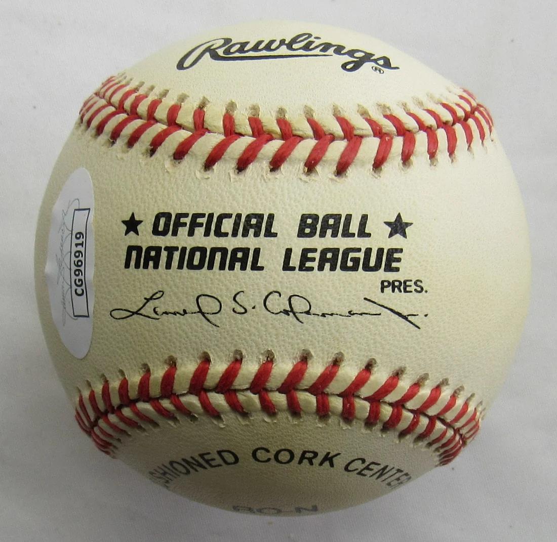 Jim Kaat Signed ONL Baseball Inscribed "283 Wins" (JSA) at PristineAuction.com Jim Kaat Signed ONL Baseball Inscribed "283 Wins" (JSA) at PristineAuction.com