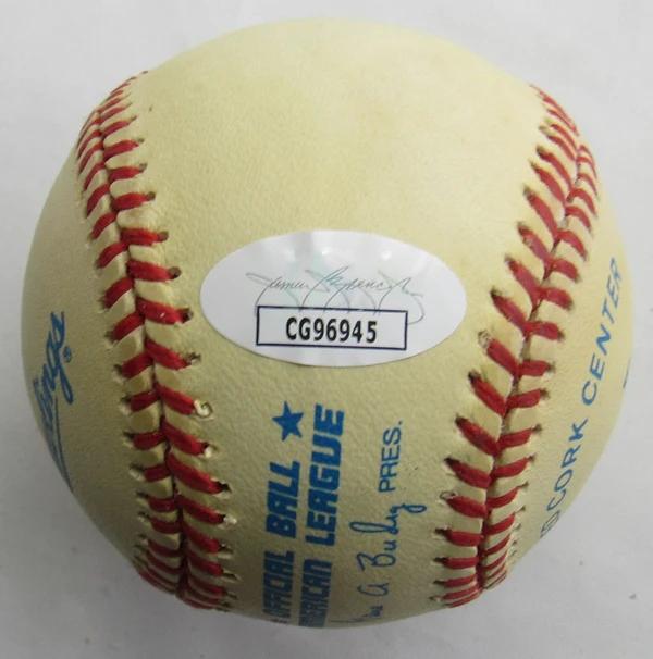 George Kell Signed OAL Baseball Inscribed "HOF 83" (JSA) at PristineAuction.com George Kell Signed OAL Baseball Inscribed "HOF 83" (JSA) at PristineAuction.com
