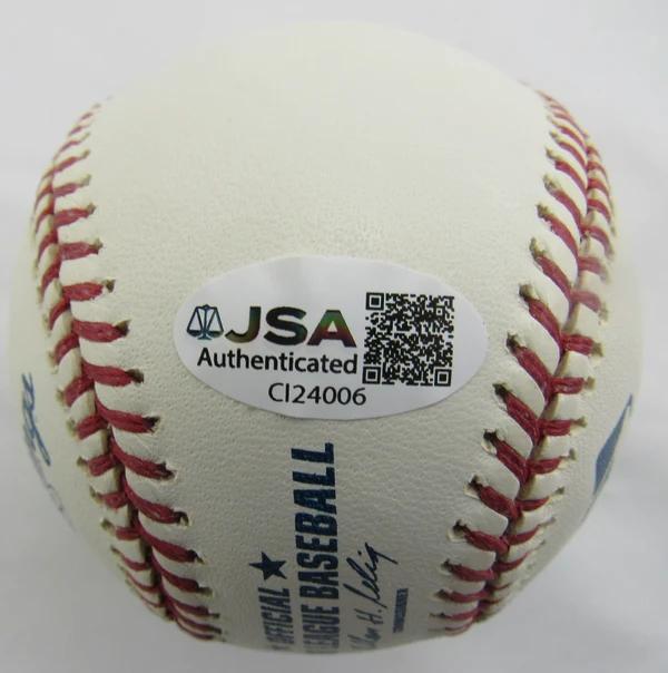 Willie McCovey Signed OML Baseball (JSA) at PristineAuction.com Willie McCovey Signed OML Baseball (JSA) at PristineAuction.com