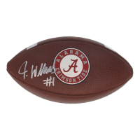 Jameson Williams Signed Alabama Crimson Tide Logo Football (JSA) at PristineAuction.com