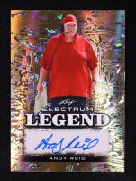 Andy Reid 2024 Leaf Electrum Legends Autographs Gold Board w/ Silver Foil #LAAR2 #1/1 at PristineAuction.com