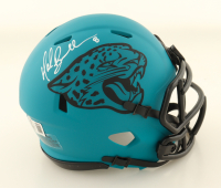 Mark Brunell Signed Jaguars Rave Alternate Speed Mini Helmet (Beckett) at PristineAuction.com