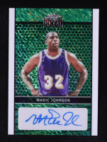 Magic Johnson 2024 Leaf Collective Autographs Green Shimmer #LAMJ1 #2/6 at PristineAuction.com
