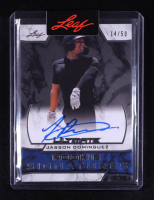 Jasson Dominguez 2019 Leaf Ultimate Draft Rookie Signatures SP Redemption #RSJD1 #14/50 RC at PristineAuction.com