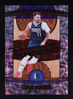Luka Doncic 2024-25 Panini Revolution Hardwood Legacy Red Scope #1 #130/135 at PristineAuction.com