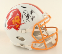 Ronde Barber Signed Buccaneers Full-Size Throwback Speed Helmet Inscribed "HOF '23" (Beckett) at PristineAuction.com