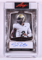 Shedeur Sanders 2025 Leaf Metal Sports Heroes Autographs Bronze #BASS1 #8/10 RC at PristineAuction.com
