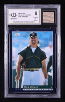 Mark McGwire 1994 Score #550 with Game-Used Bat Piece (BCCG 8) at PristineAuction.com