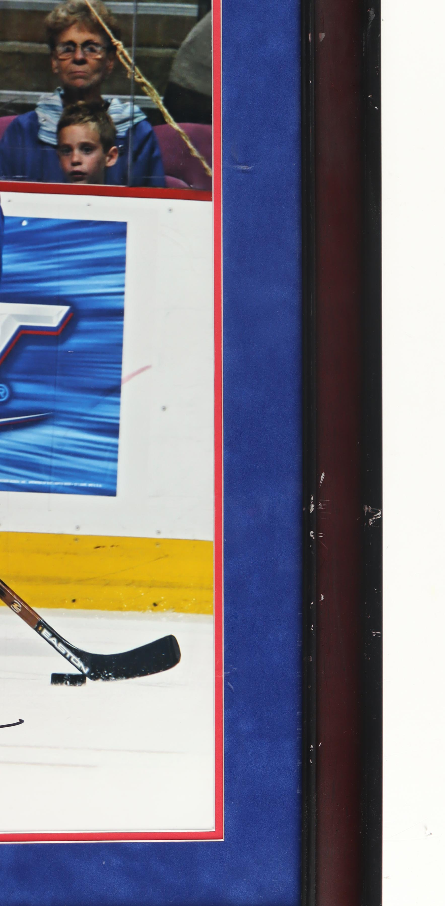 Brian Leetch Signed Rangers Custom Framed Photo (Fanatics) at PristineAuction.com Brian Leetch Signed Rangers Custom Framed Photo (Fanatics) at PristineAuction.com