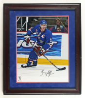 Brian Leetch Signed Rangers Custom Framed Photo (Fanatics) at PristineAuction.com